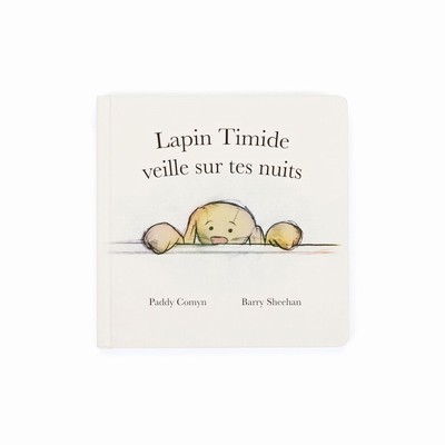 Jellycat Lapin Timide Veille Sur Tes Nuits Livre Books USA | 62598PNDJ